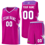 Custom Tailor Made Star Graffiti Pattern Fashion Sports Uniform Basketball Jersey For Adult