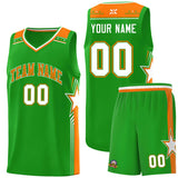 Custom Individualized Star Graffiti Pattern Sports Uniform Basketball Jersey Add Logo Number