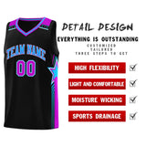 Custom Tailor Made Star Graffiti Pattern Fashion Sports Uniform Basketball Jersey For Adult