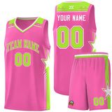 Custom Individualized Star Graffiti Pattern Sports Uniform Basketball Jersey Add Logo Number