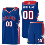 Custom Tank Top Star Graffiti Pattern Sports Uniform Basketball Jersey Text Logo Number