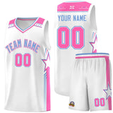 Custom Tailor Made Star Graffiti Pattern Sports Uniform Basketball Jersey For Unisex