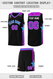 Custom Tank Top Star Graffiti Pattern Sports Uniform Basketball Jersey Text Logo Number