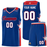 Custom Traditional Star Graffiti Pattern Fashion Sports Uniform Basketball Jersey For Unisex