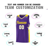 Custom Traditional Star Graffiti Pattern Fashion Sports Uniform Basketball Jersey For Adult