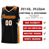 Custom Traditional Star Graffiti Pattern Fashion Sports Uniform Basketball Jersey For Youth