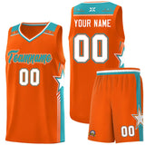 Custom Traditional Star Graffiti Pattern Fashion Sports Uniform Basketball Jersey For Adult