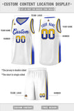 Custom Personalized Tank Top Two Tone Font Sports Uniform Basketball Jersey For Youth