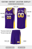 Custom Personalized Tank Top Two Tone Font Sports Uniform Basketball Jersey For Youth