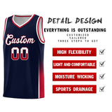 Custom Personalized Tank Top Two Tone Font Sports Uniform Basketball Jersey For Youth