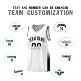 Custom Personalized Traditional Two Tone Font Sports Uniform Basketball Jersey Add Logo And Number