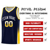 Custom Personalized Traditional Two Tone Font Sports Uniform Basketball Jersey Add Logo And Number