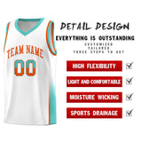 Custom Personalized Tank Top Two Tone Font Sports Uniform Basketball Jersey Add Logo Number
