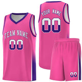 Custom Personalized Tank Top Two Tone Font Sports Uniform Basketball Jersey Text Logo Number