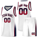 Custom Personalized Tank Top Two Tone Font Sports Uniform Basketball Jersey Add Logo Number