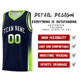 Custom Personalized Tank Top Two Tone Font Sports Uniform Basketball Jersey Add Logo Number