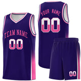 Custom Personalized Tank Top Two Tone Font Sports Uniform Basketball Jersey Text Logo Number