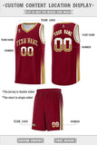 Custom Personalized Tank Top Two Tone Font Sports Uniform Basketball Jersey Add Logo Number