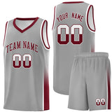 Custom Personalized Traditional Two Tone Font Sports Uniform Basketball Jersey Add Logo And Number
