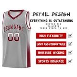 Custom Personalized Traditional Two Tone Font Sports Uniform Basketball Jersey Add Logo And Number
