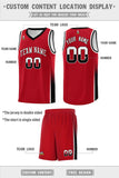 Custom Personalized Tank Top Two Tone Font Sports Uniform Basketball Jersey Text Logo Number