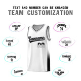 Custom Personalized Tailor Made Two Tone Font Sports Uniform Basketball Jersey For Youth