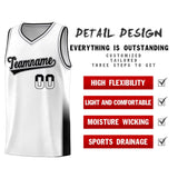 Custom Personalized Tailor Made Two Tone Font Sports Uniform Basketball Jersey For Youth