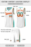 Custom Personalized Traditional Two Tone Font Sports Uniform Basketball Jersey For Adult