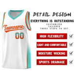Custom Personalized Traditional Two Tone Font Sports Uniform Basketball Jersey For Adult