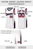 Custom Personalized Traditional Two Tone Font Sports Uniform Basketball Jersey For Adult