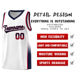 Custom Personalized Traditional Two Tone Font Sports Uniform Basketball Jersey For Adult