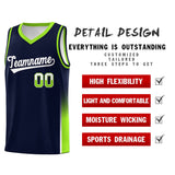 Custom Personalized Traditional Two Tone Font Sports Uniform Basketball Jersey For Adult