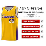 Custom Personalized Traditional Two Tone Font Sports Uniform Basketball Jersey Text Logo And Number