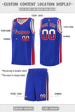 Custom Personalized Individualized Two Tone Font Sports Uniform Basketball Jersey For Youth