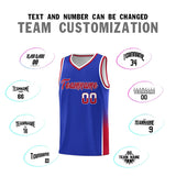 Custom Personalized Individualized Two Tone Font Sports Uniform Basketball Jersey For Youth