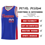 Custom Personalized Individualized Two Tone Font Sports Uniform Basketball Jersey For Youth