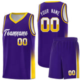 Custom Personalized Individualized Two Tone Font Sports Uniform Basketball Jersey For Youth