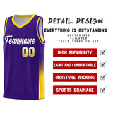 Custom Personalized Individualized Two Tone Font Sports Uniform Basketball Jersey For Youth