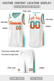 Custom Personalized Individualized Two Tone Font Sports Uniform Basketball Jersey For Unisex