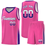 Custom Personalized Traditional Two Tone Font Sports Uniform Basketball Jersey Text Logo And Number