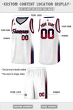 Custom Personalized Individualized Two Tone Font Sports Uniform Basketball Jersey For Unisex
