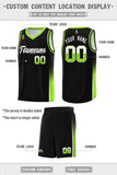 Custom Personalized Individualized Two Tone Font Sports Uniform Basketball Jersey For Youth