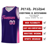 Custom Personalized Traditional Two Tone Font Sports Uniform Basketball Jersey Text Logo And Number