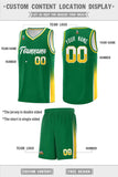 Custom Personalized Individualized Two Tone Font Sports Uniform Basketball Jersey For Youth