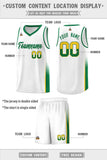 Custom Personalized Traditional Two Tone Font Sports Uniform Basketball Jersey Text Logo And Number