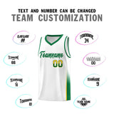 Custom Personalized Traditional Two Tone Font Sports Uniform Basketball Jersey Text Logo And Number