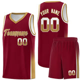 Custom Personalized Individualized Two Tone Font Sports Uniform Basketball Jersey For Unisex