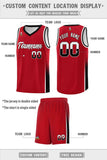 Custom Personalized Traditional Two Tone Font Sports Uniform Basketball Jersey Text Logo And Number