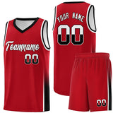 Custom Personalized Traditional Two Tone Font Sports Uniform Basketball Jersey Text Logo And Number