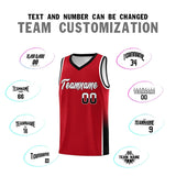 Custom Personalized Traditional Two Tone Font Sports Uniform Basketball Jersey Text Logo And Number